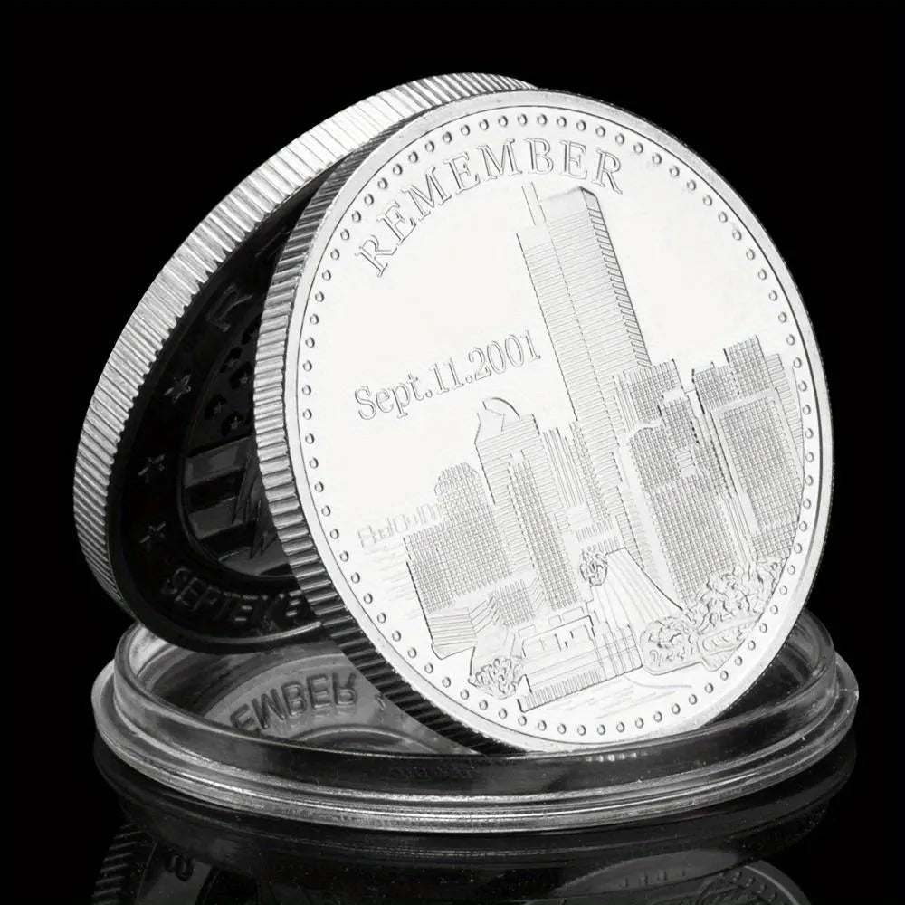 זכור ספטמבר 11 2001 מטבעות זיכרון זהב