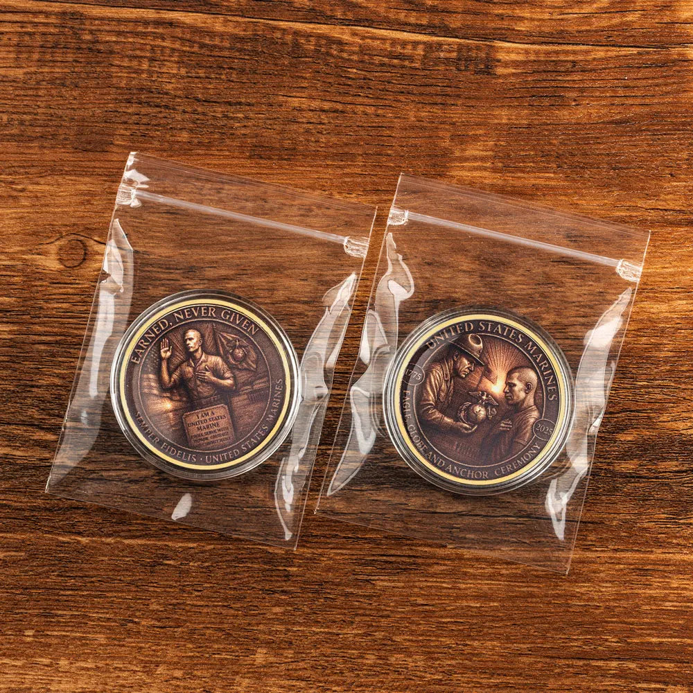 U.S. Marine Corps 250th Anniversary Gold Commemorative Coin (1775–2025)