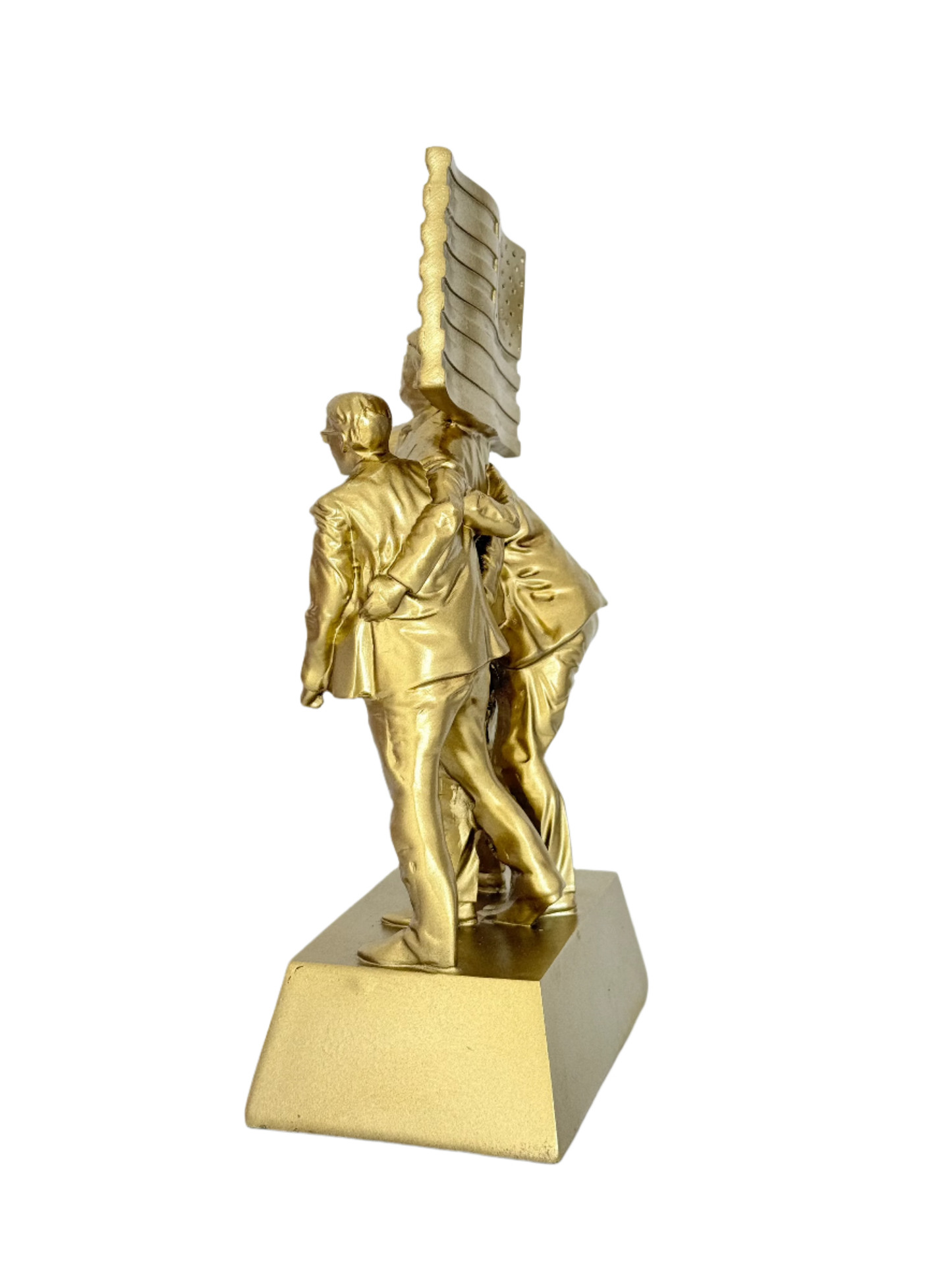 8-inch Fight Fight Fight Gold Sculpture