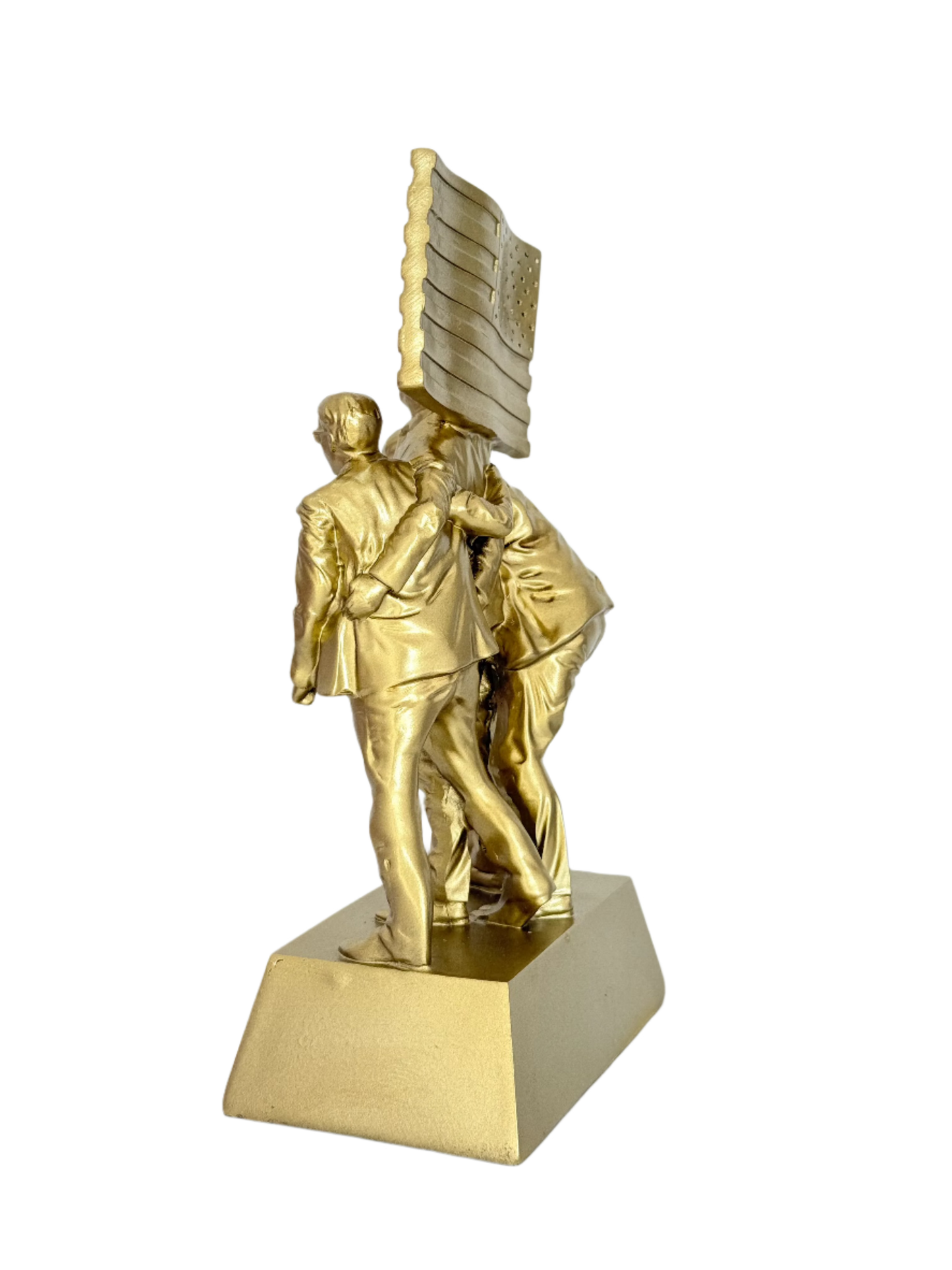 8-inch Fight Fight Fight Gold Sculpture