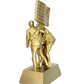 8-inch Fight Fight Fight Gold Sculpture