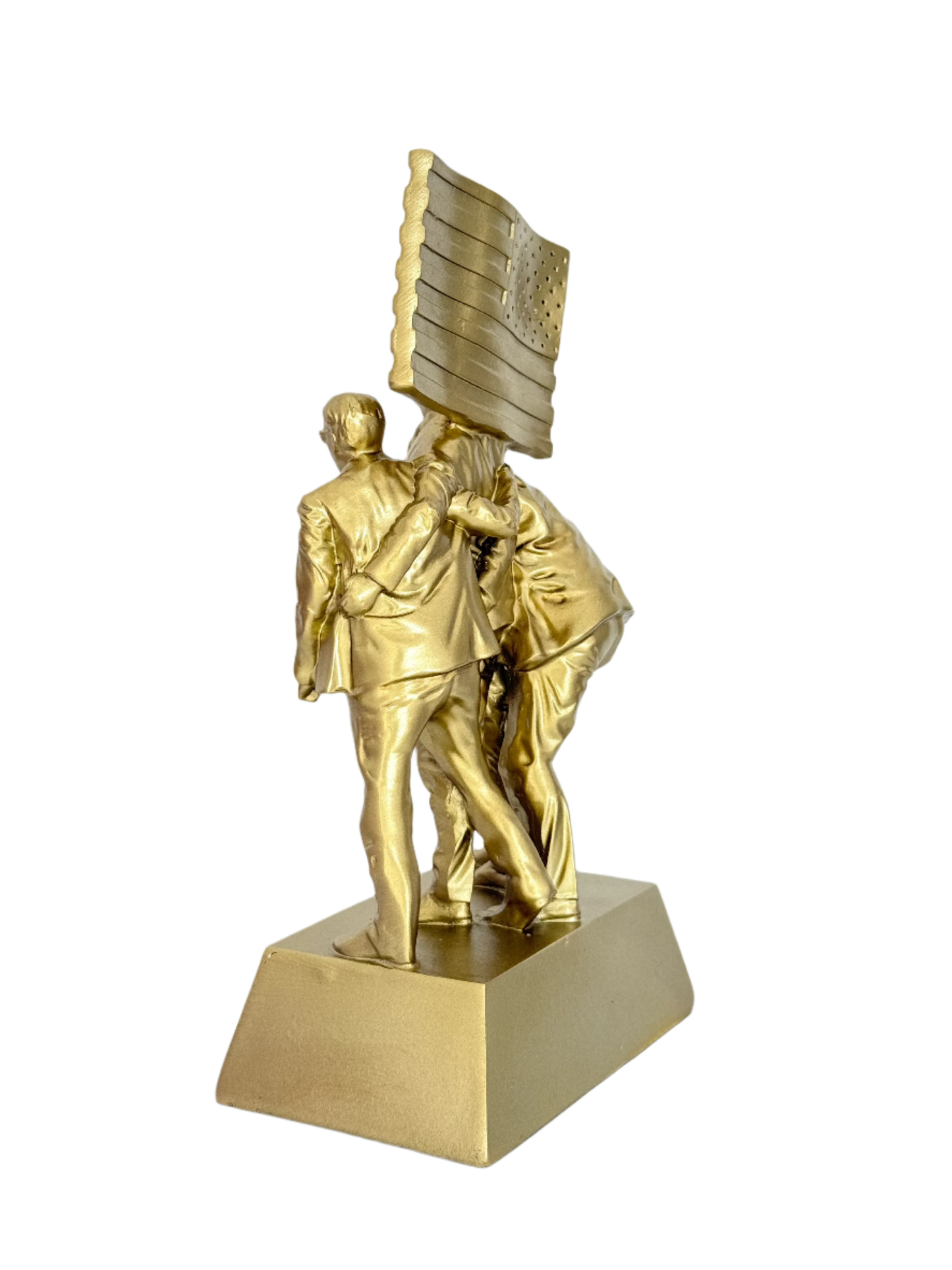 8-inch Fight Fight Fight Gold Sculpture