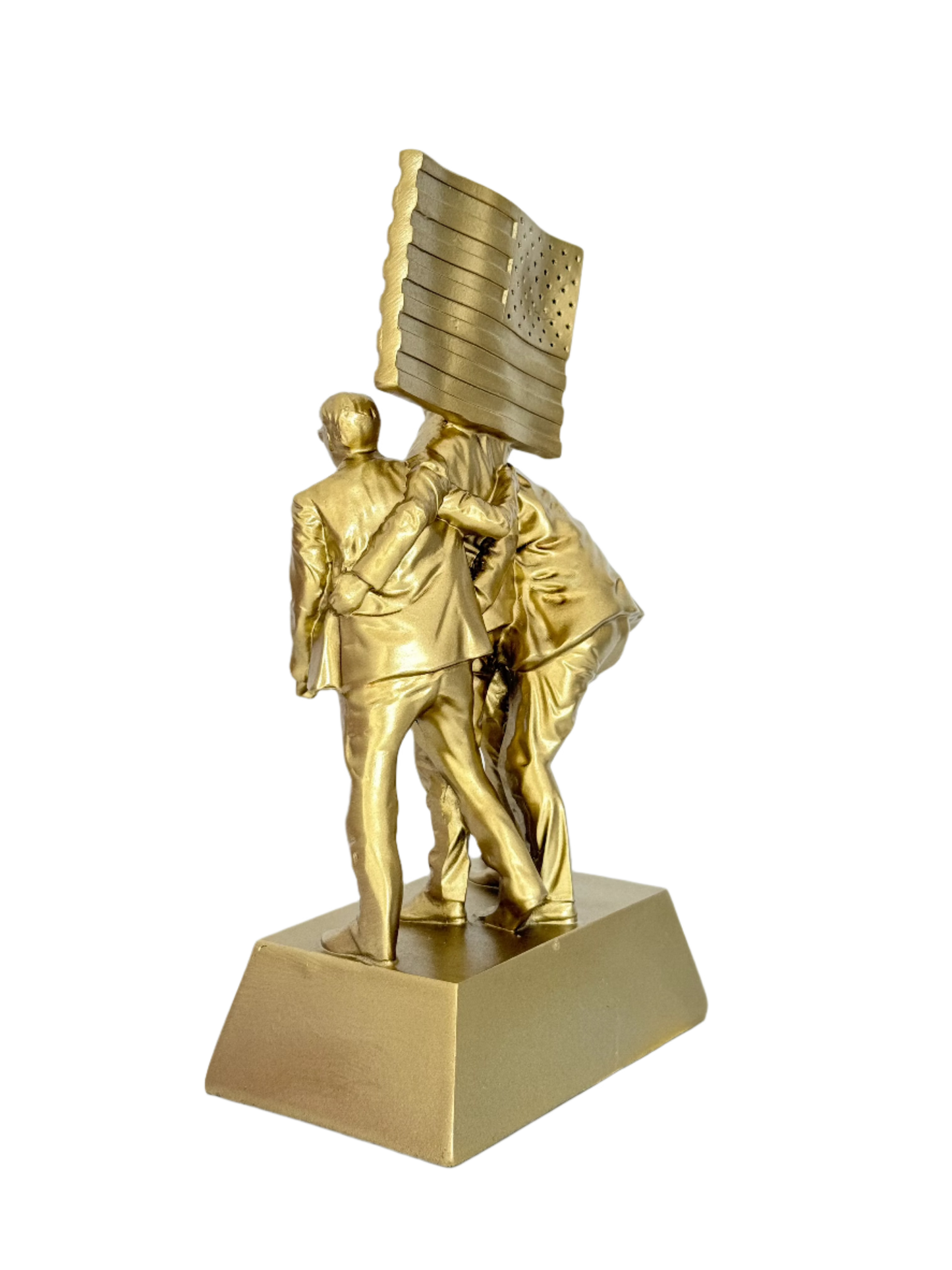 8-inch Fight Fight Fight Gold Sculpture