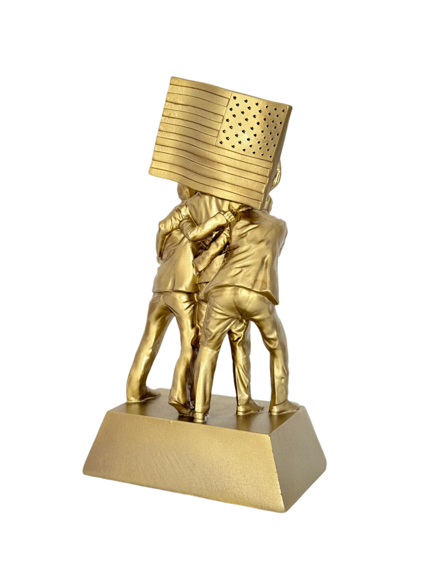 8-inch Fight Fight Fight Gold Sculpture