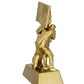 8-inch Fight Fight Fight Gold Sculpture