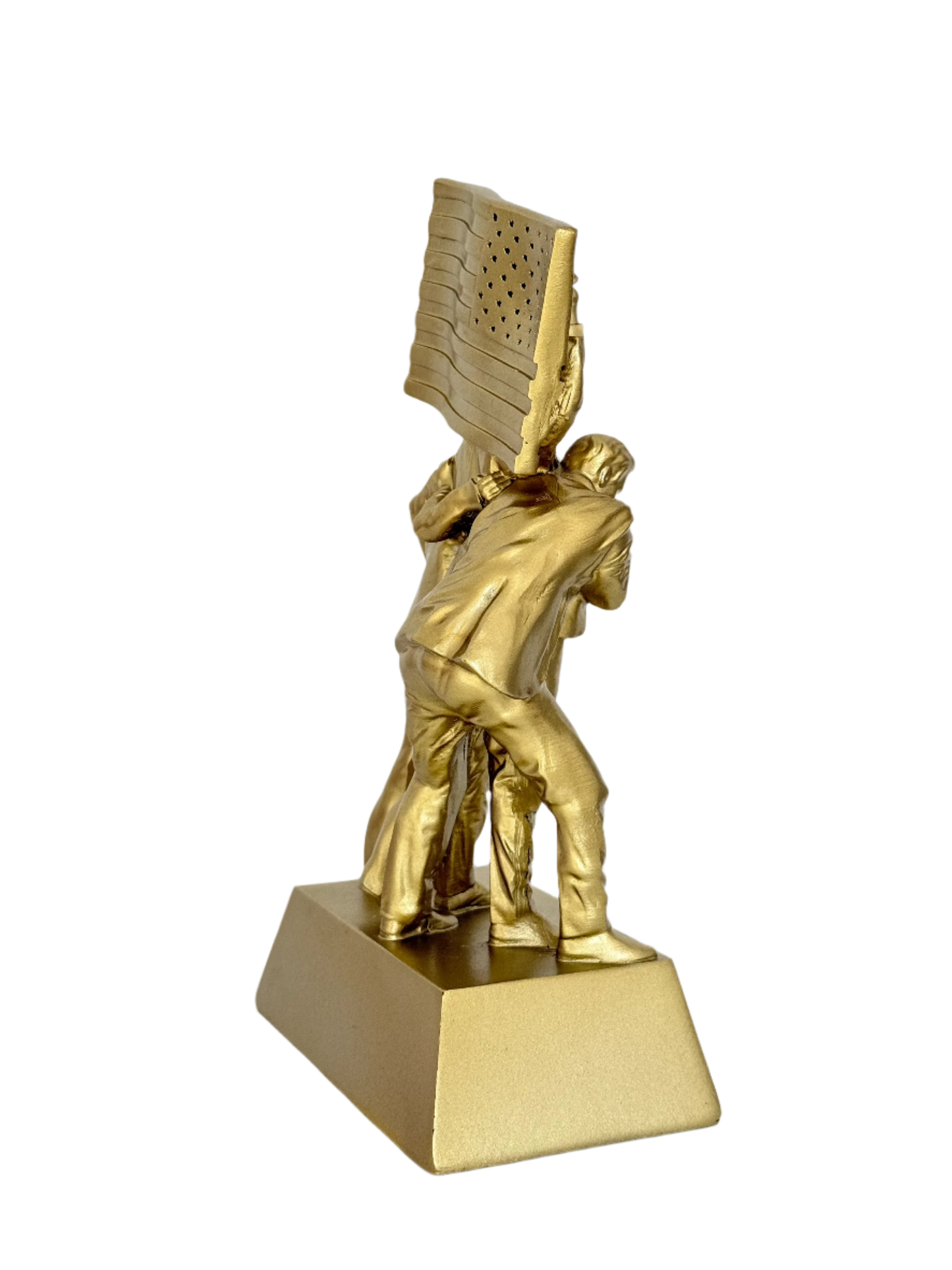 8-inch Fight Fight Fight Gold Sculpture