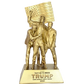 8-inch Fight Fight Fight Gold Sculpture