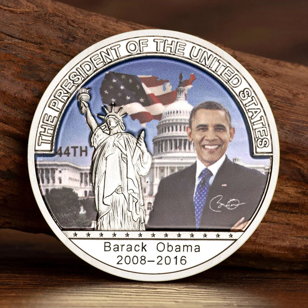Great Seal of America Eagle Commemorative Coins The President of The United States Obama 2009-2017 Souvenir Coin