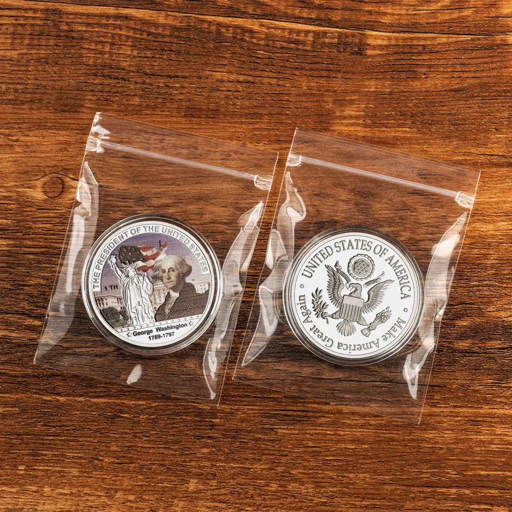 The First President of the United States – George Washington Commemorative Coin (1789–1797)