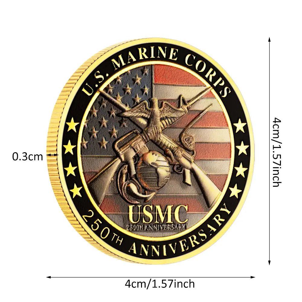The 250th Anniversary United States Marine Corps Gold Commemorative Coin