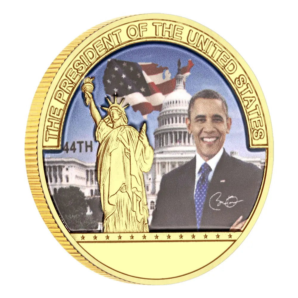 Great Seal of America Eagle Commemorative Coins The President of The United States Obama 2009-2017 Souvenir Coin