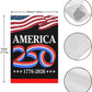 250th Anniversary Tribute – Commemorates America’s Semiquincentennial (1776–2026)