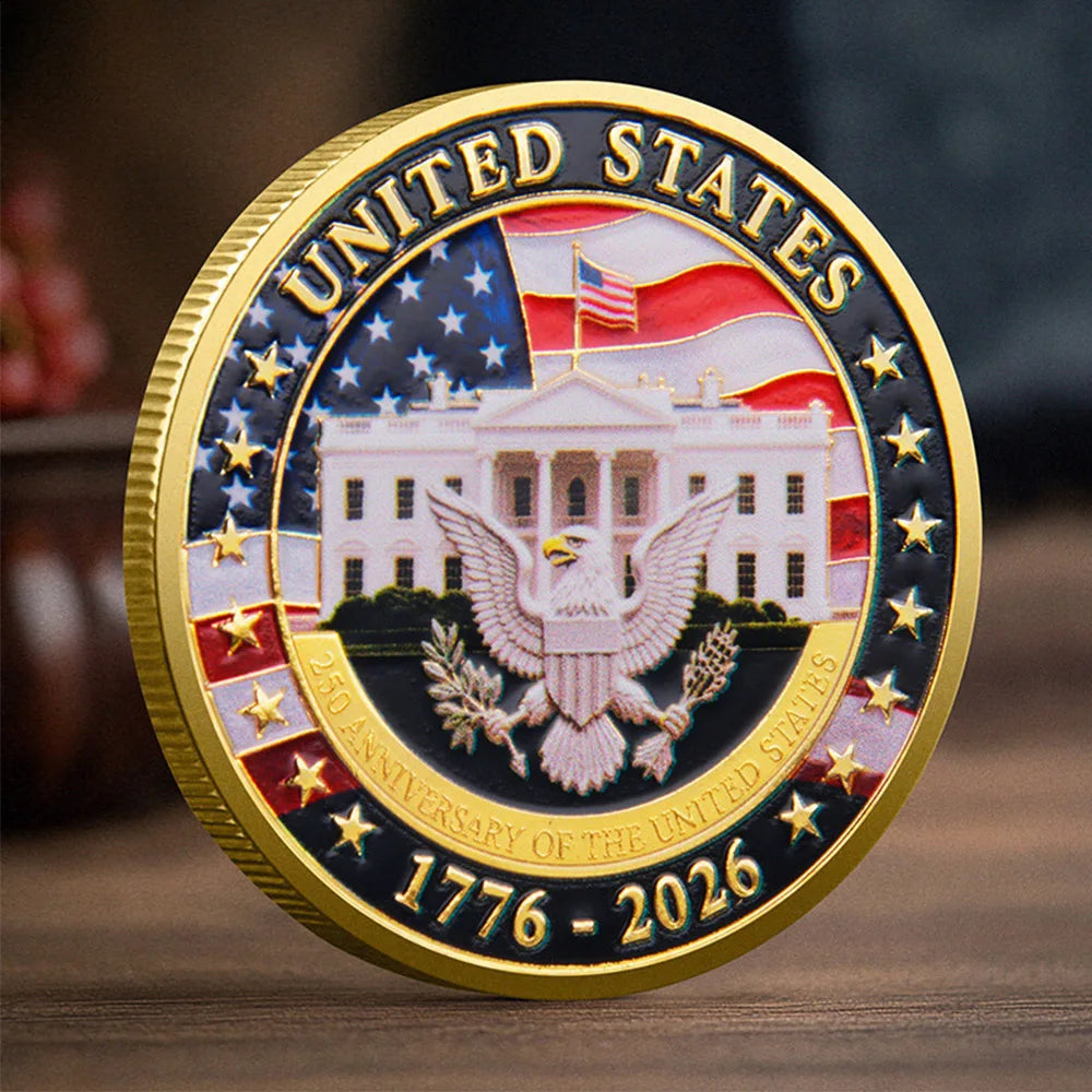 1776–2026 United States of America 250th Anniversary Official Souvenir Coin