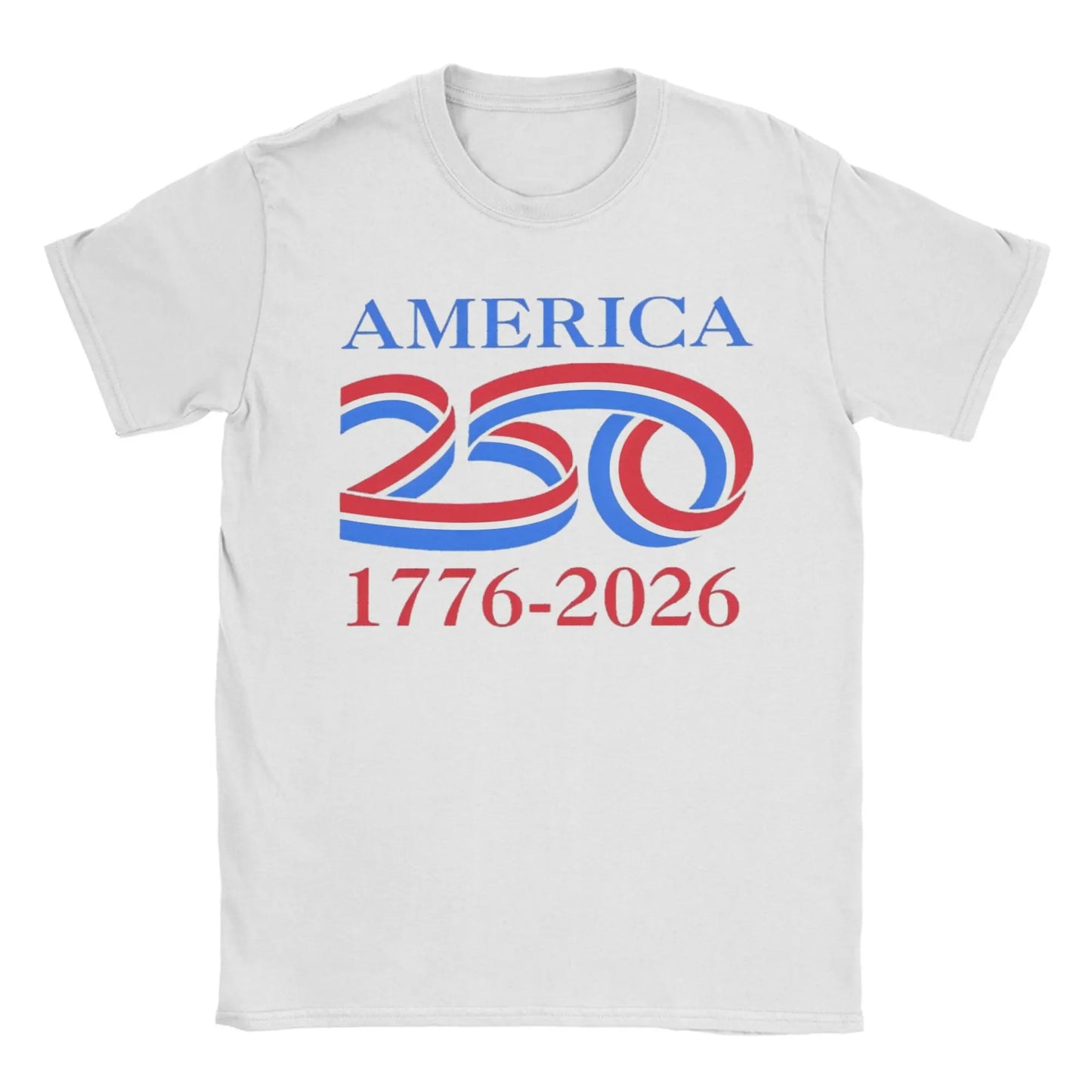 America 250 Years Anniversary T-Shirt – 1776–2026 Patriotic Cotton Tee for Men & Women