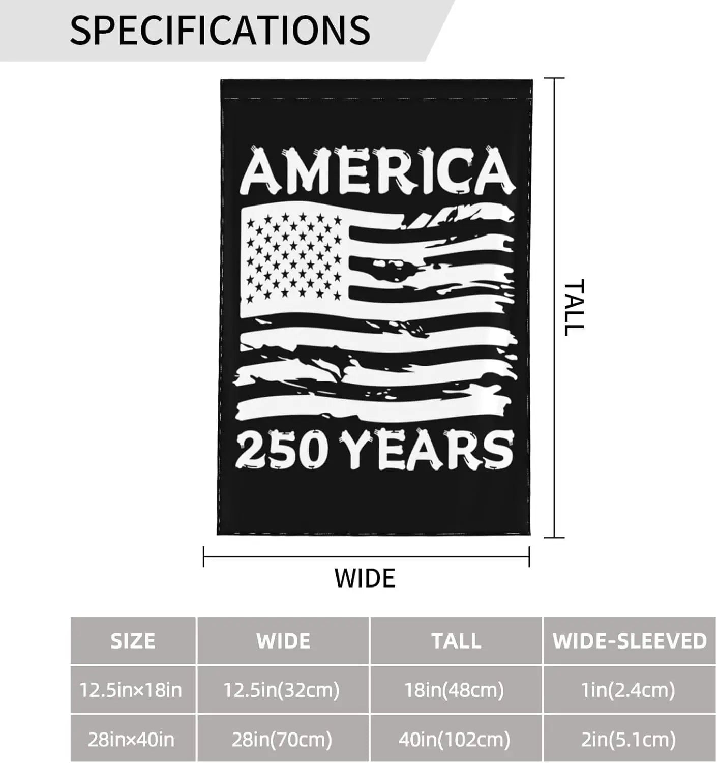 Semiquincentennial Tribute – Commemorates 250 years of American independence (1776–2026).
