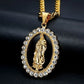 Virgin Mary Pendant Necklace – Religious Catholic Jewellery for Men & Women