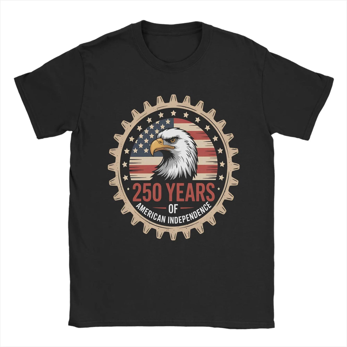America 250 Years Anniversary T-Shirt – 1776–2026 Patriotic Cotton Tee for Men & Women