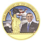 Great Seal of America Eagle Commemorative Coins The President of The United States Obama 2009-2017 Souvenir Coin