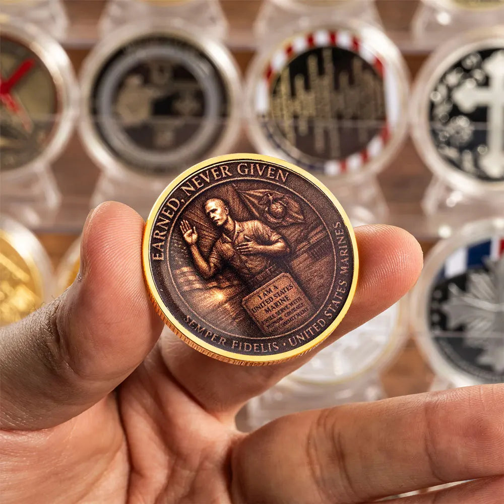 U.S. Marine Corps 250th Anniversary Gold Commemorative Coin (1775–2025)