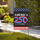 USA 250 Years Anniversary Flag – Semiquincentennial Outdoor Garden Banner