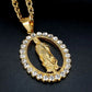 Virgin Mary Pendant Necklace – Religious Catholic Jewellery for Men & Women