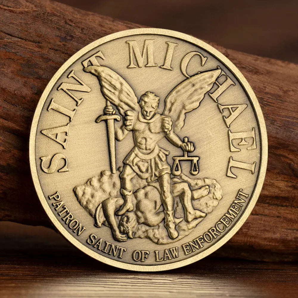 Los Angeles Police Department Saint Michael Gold Commemorative Coin