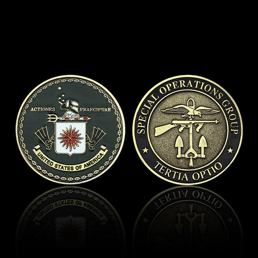 America Special Operations Group Commemorative Copper Medal – US Eagle Design