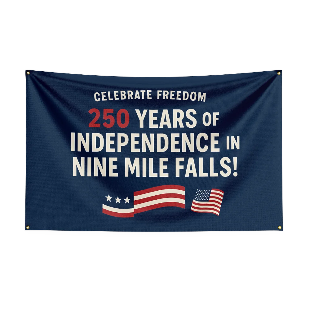 US 250th Anniversary Flag – 1776–2026 Semiquincentennial Outdoor Banner