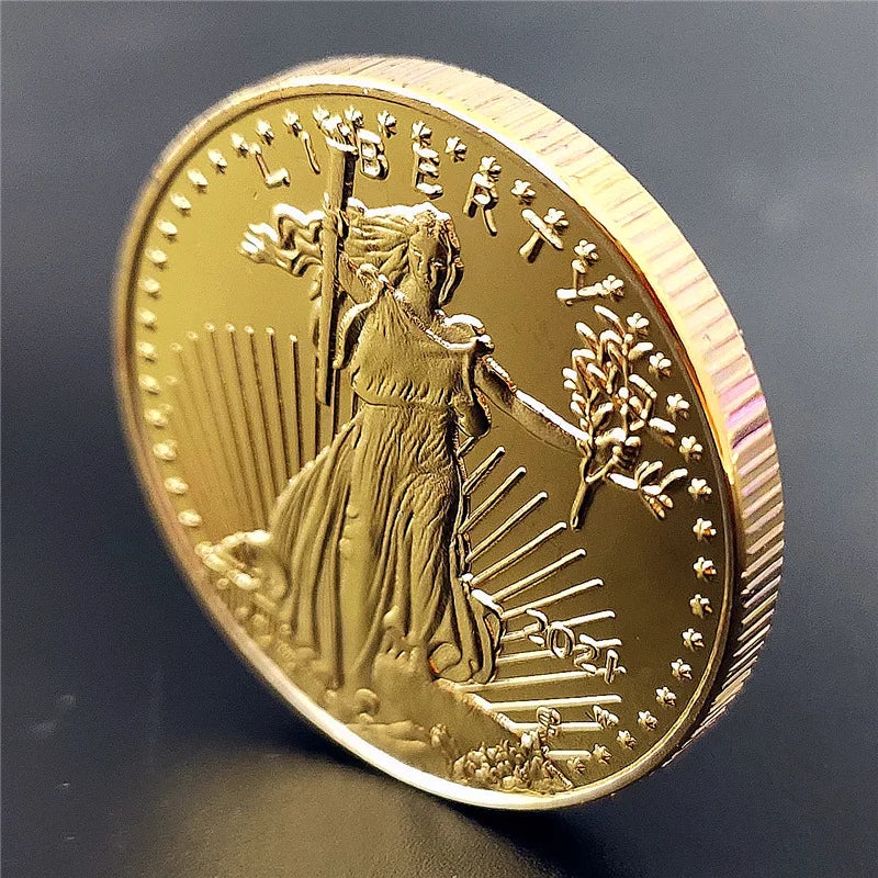 1/2 oz Fine Gold Collectible Coin – Statue of Liberty Challenge Coin