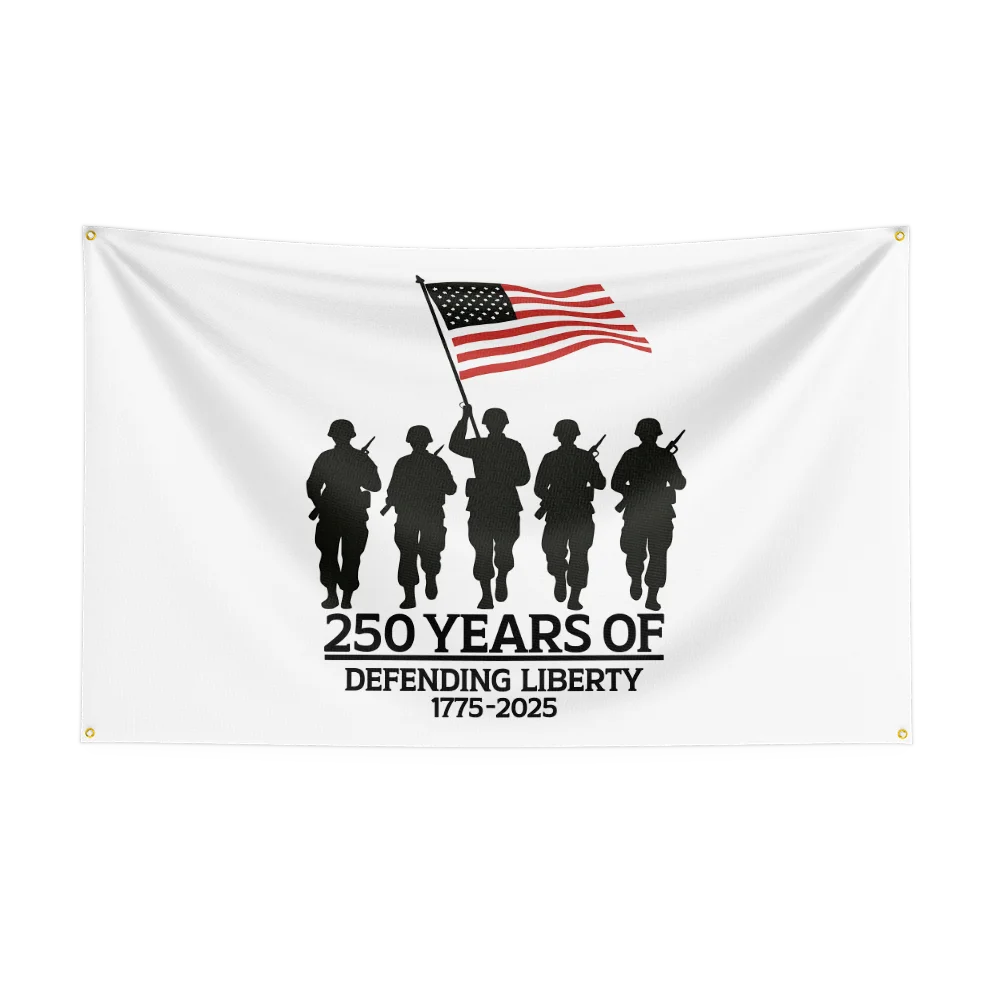US 250th Anniversary Flag – 1776–2026 Semiquincentennial Outdoor Banner
