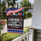 USA 250 Years Anniversary Flag – Semiquincentennial Outdoor Garden Flag