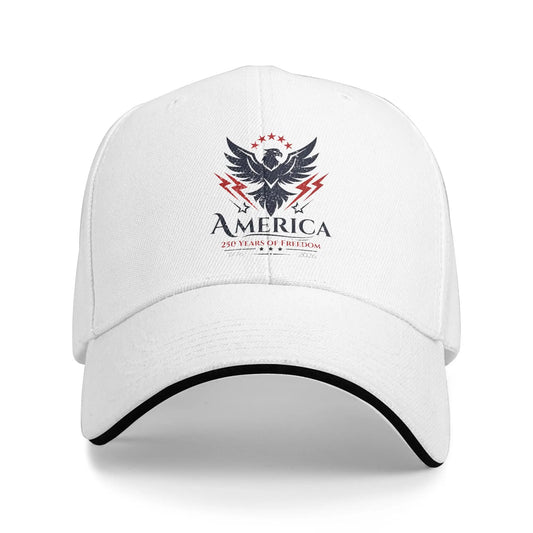 America 250 Years Anniversary Cap – 1776–2026 Patriotic Baseball Hat for Men & Women