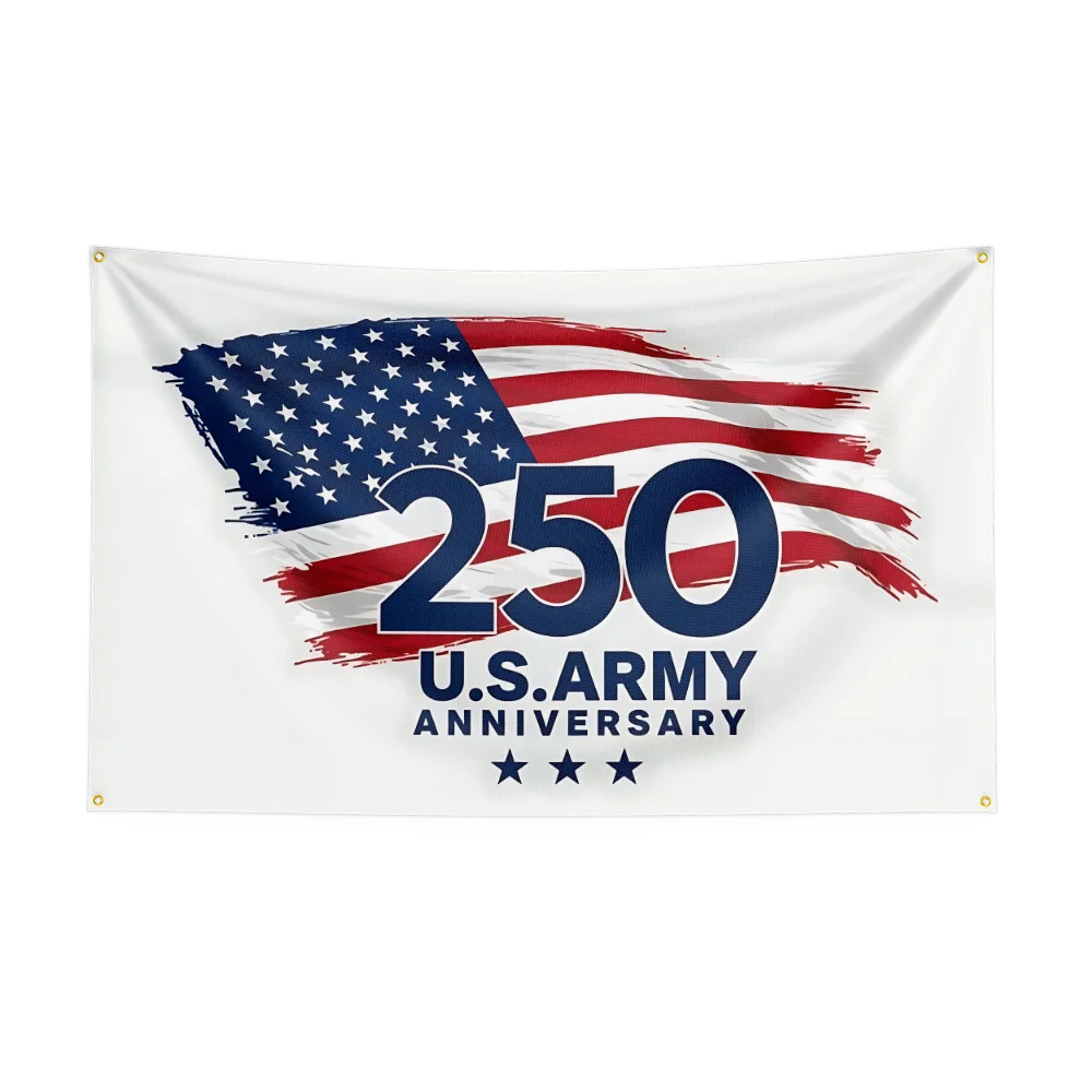 US 250th Anniversary Flag – 1776–2026 Semiquincentennial Outdoor Banner
