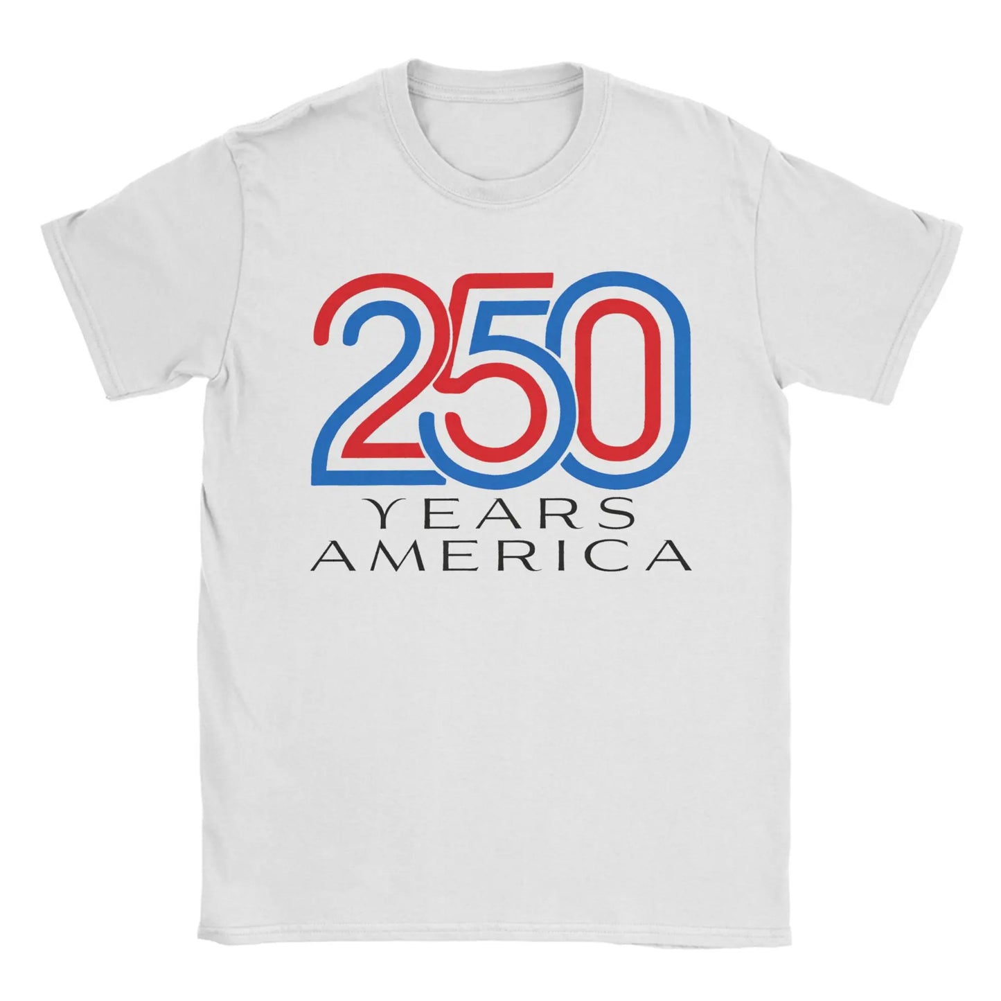 America 250 Years Anniversary T-Shirt – 1776–2026 Patriotic Cotton Tee for Men & Women