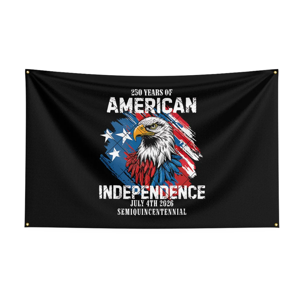 US 250th Anniversary Flag – 1776–2026 Semiquincentennial Outdoor Banner