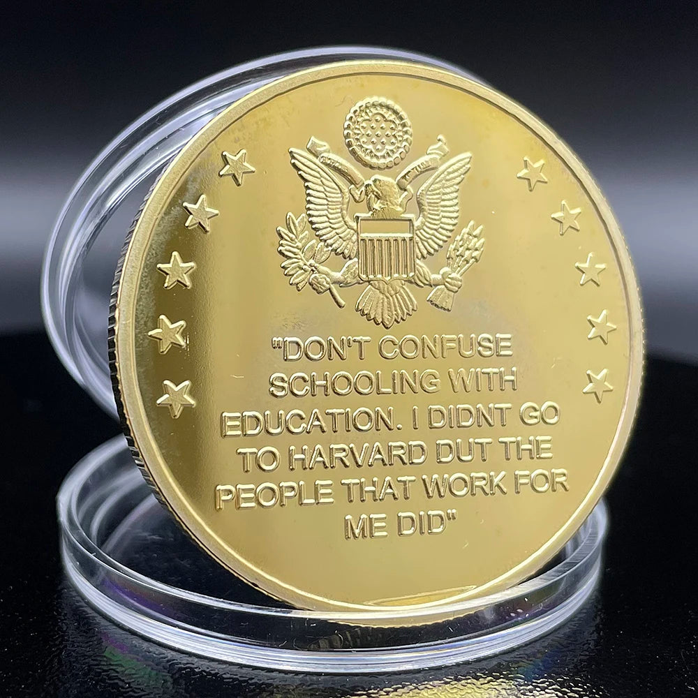Elon Musk Gold and Silver Commemorative Coins
