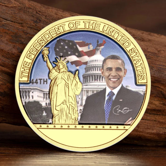 Great Seal of America Eagle Commemorative Coins The President of The United States Obama 2009-2017 Souvenir Coin