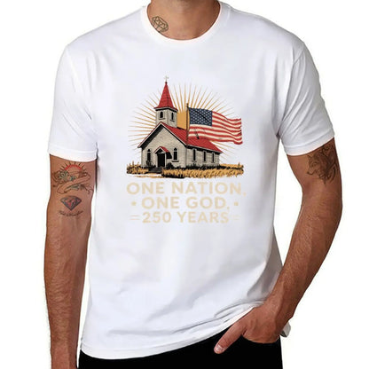 America’s 250th Anniversary T-Shirt – 1776–2026 Christian Patriotic Tee