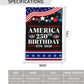 USA 250 Years Anniversary Flag – Semiquincentennial Outdoor Garden Flag
