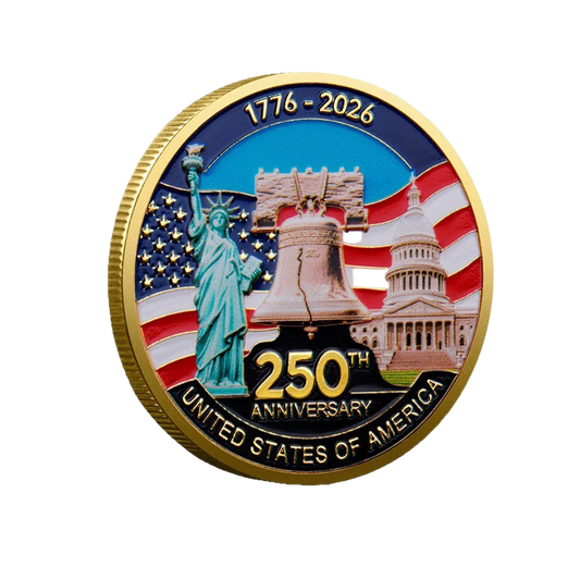 1776–2026 United States of America 250th Anniversary Official Souvenir Coin