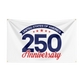 US 250th Anniversary Flag – 1776–2026 Semiquincentennial Outdoor Banner