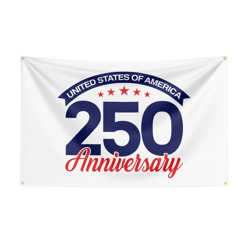 US 250th Anniversary Flag – 1776–2026 Semiquincentennial Outdoor Banner