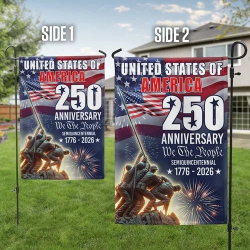 250 Years of America Flag – 1776–2026 “We The People” Semiquincentennial Banner