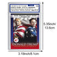 47th US President Donald Trump with Elon Musk Trading Card