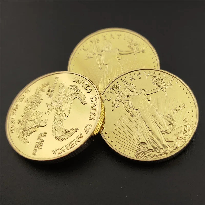 1/2 oz Fine Gold Collectible Coin – Statue of Liberty Challenge Coin