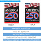 250th Anniversary Tribute – Commemorates America’s Semiquincentennial (1776–2026)
