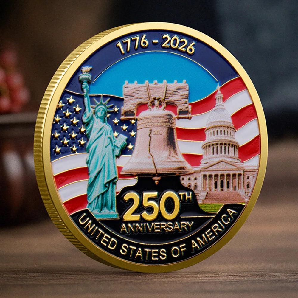 1776–2026 United States of America 250th Anniversary Official Souvenir Coin