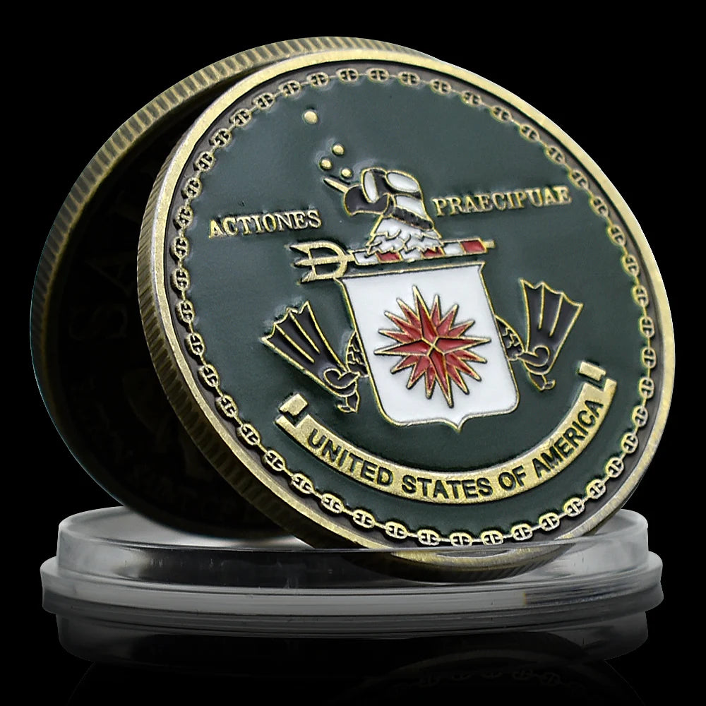 America Special Operations Group Commemorative Copper Medal – US Eagle Design