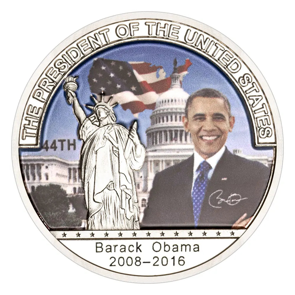 Great Seal of America Eagle Commemorative Coins The President of The United States Obama 2009-2017 Souvenir Coin