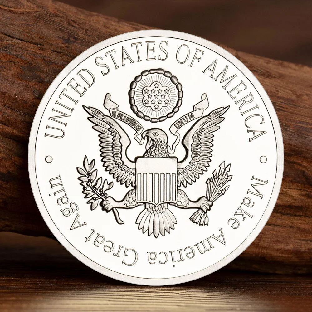 Great Seal of America Eagle Commemorative Coins The President of The United States Obama 2009-2017 Souvenir Coin